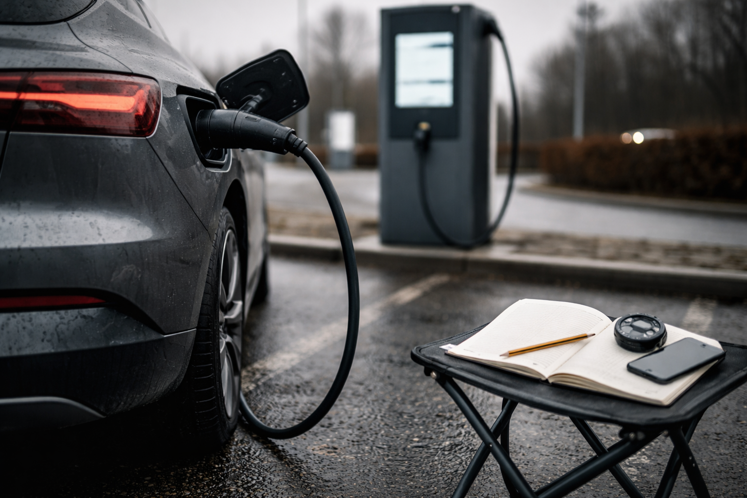 20 minutter ved lynladeren: Sådan afslører du elbilens ladekurve på en prøvetur