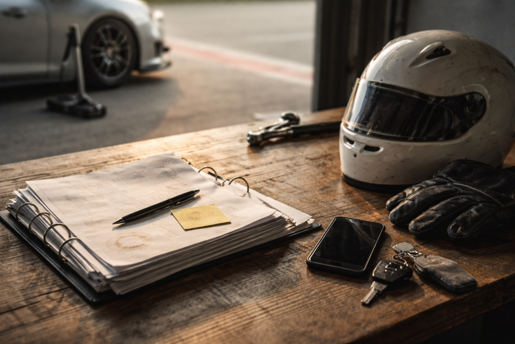 Banedag uden økonomisk roulette: sådan får du styr på forsikringen før du kører på bane