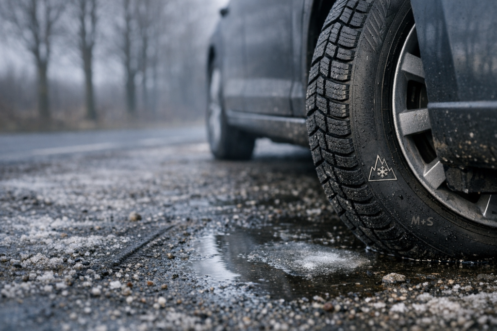 Helårsdæk eller vinterdæk? Vælg rigtigt til din danske vinter med 6 hurtige spørgsmål