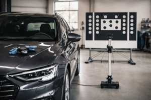 Kameraet ser skævt efter rudeskift? Sådan ved du, om din bil skal ADAS-kalibreres (og hvad du skal kræve på papir)