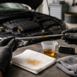 Oliepinden lyver ikke: sådan finder du ud af om dit olieforbrug er normalt