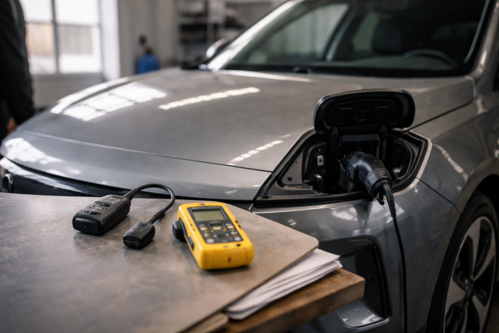 SoH på brugt elbil uden gæt: sådan får du et tal, du kan stole på