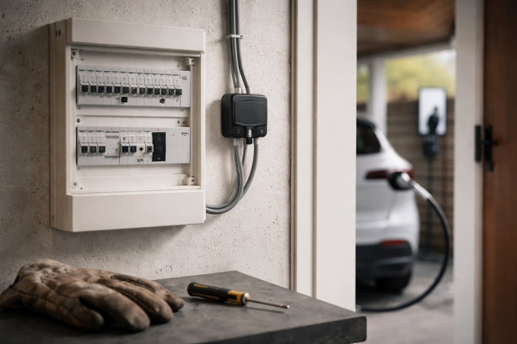 Stop med at sprænge sikringer: sådan giver lastbalancering din hjemmelader ro i tavlen