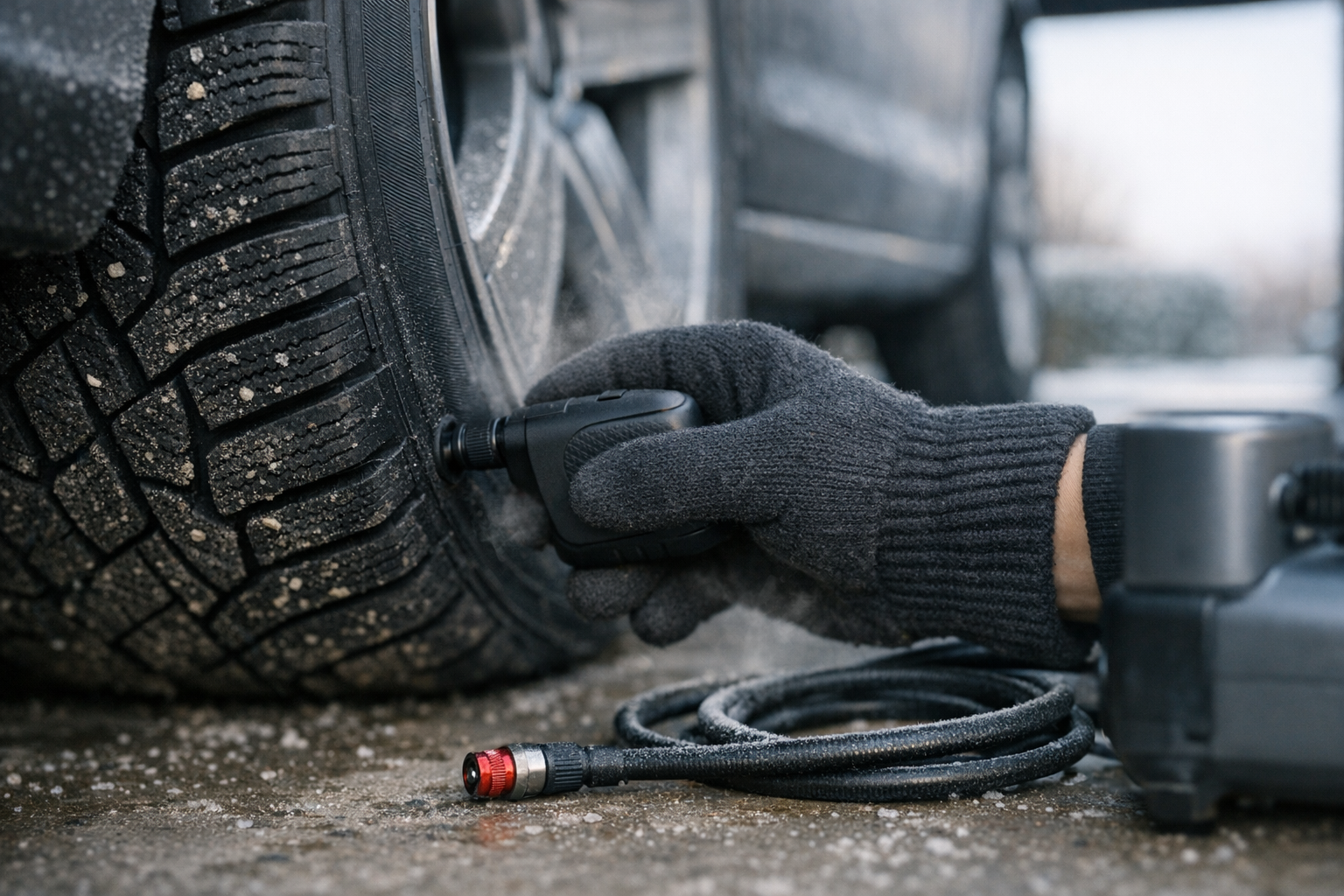 Vinteren stjæler dit dæktryk: sådan rammer du det rigtige tryk (og slipper for TPMS-paniken)