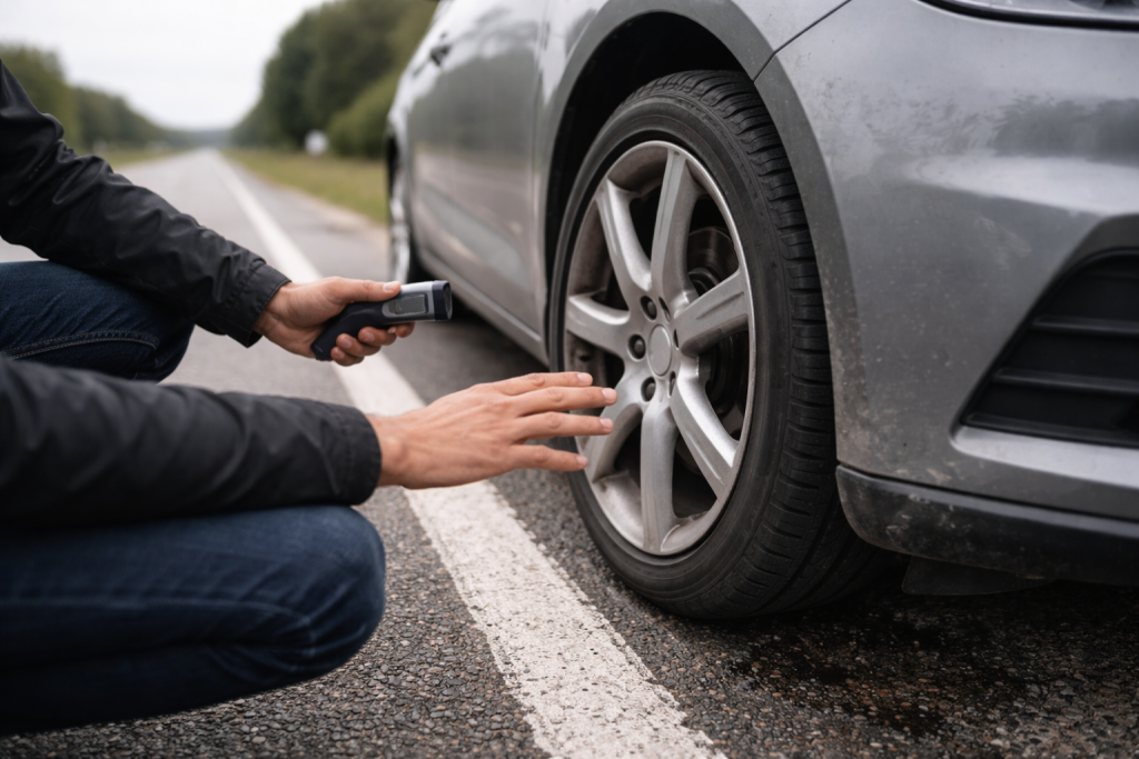 Brummer det ved 60-80 km/t? Sådan afslører du om det er hjulleje eller dæk