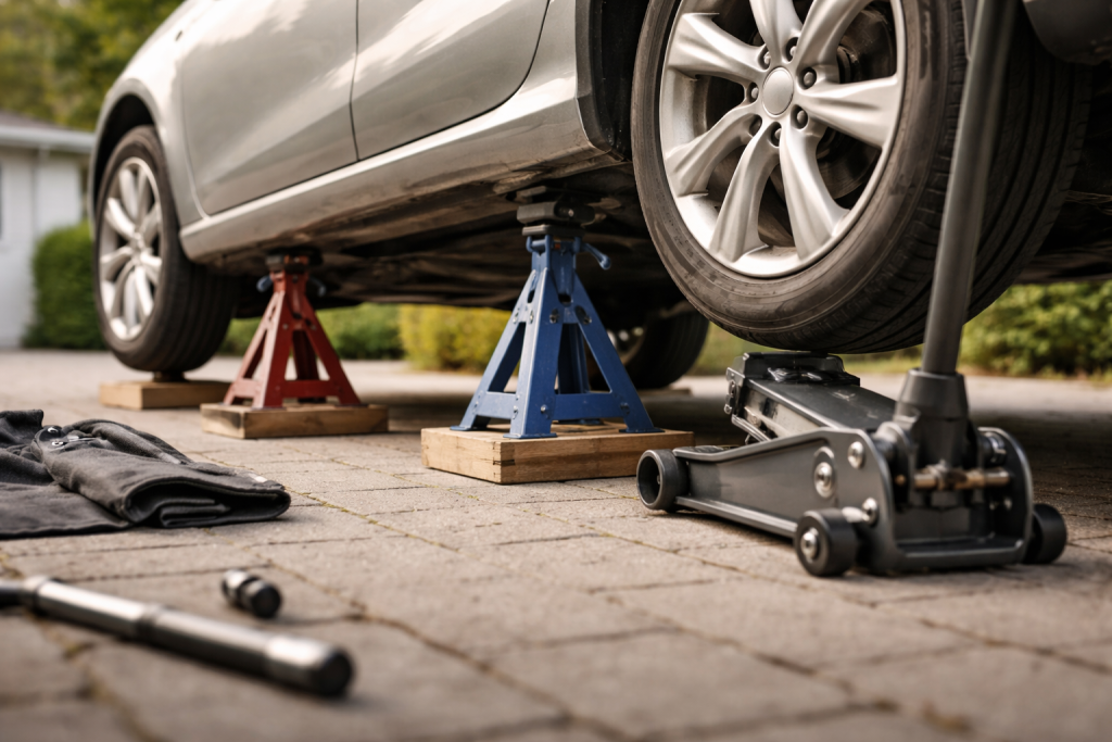 Den rigtige donkraft er den, der ikke skræmmer dig: min guide til løft, støttebukke og løftepunkter