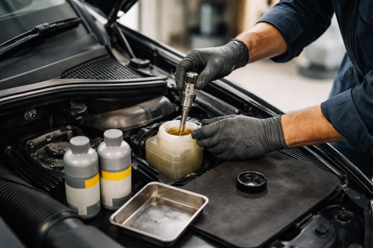 Den usynlige bremsefejl: sådan skifter du væske uden at få gummipedal