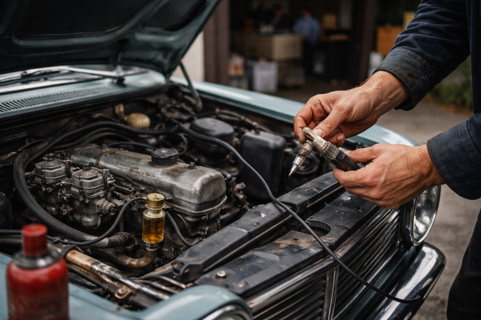 Klassikeren hoster og lugter af benzin (og vil stadig ikke starte)