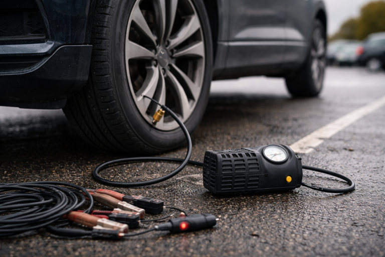 Står du også og glor på din dækpumpe og tænker: er du overhovedet stærk nok?