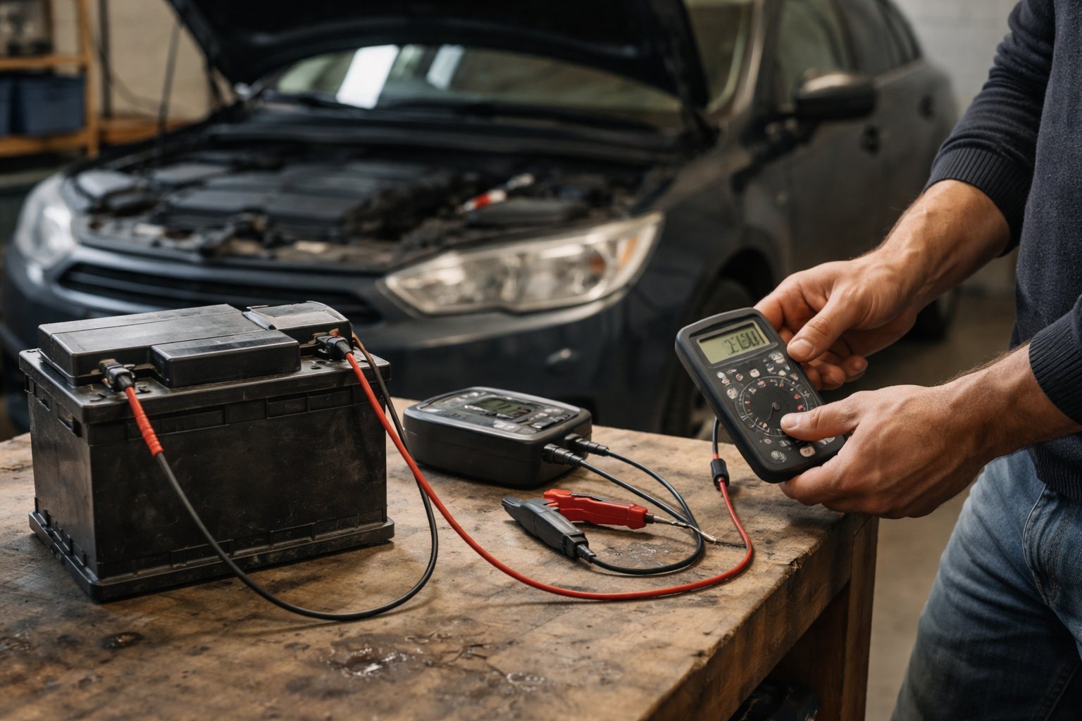 Bilbatteri: forstå kapacitet, CCA, symptomer og korrekt opladning